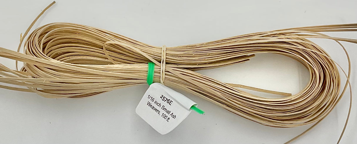1/16 inch Small Ash Weavers, 100 ft.