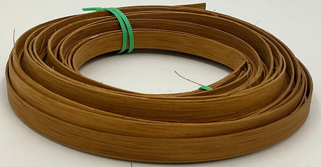 Golden Brown - 1/2" Flat - Dyed Reed (1/4 lb coil)