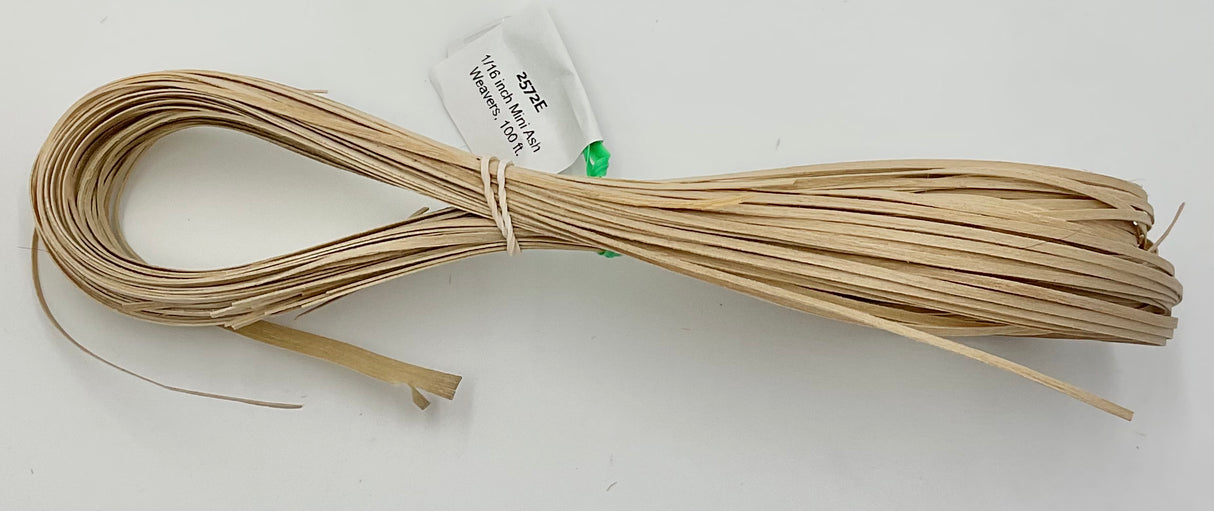 1/16 inch Mini Ash Weavers, 100 ft.