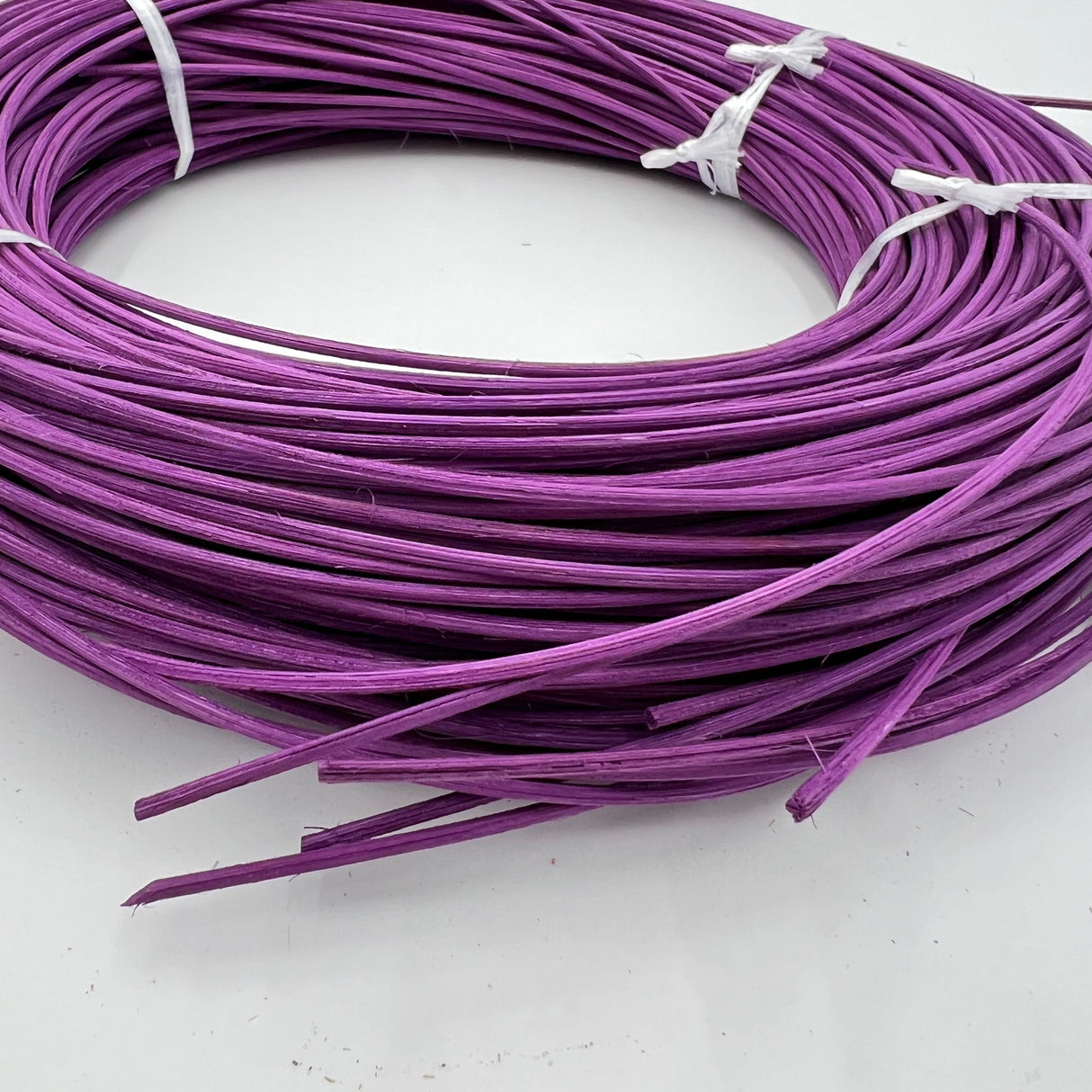 Aubergine - #3 Round - Dyed Reed (1/2 lb coil)