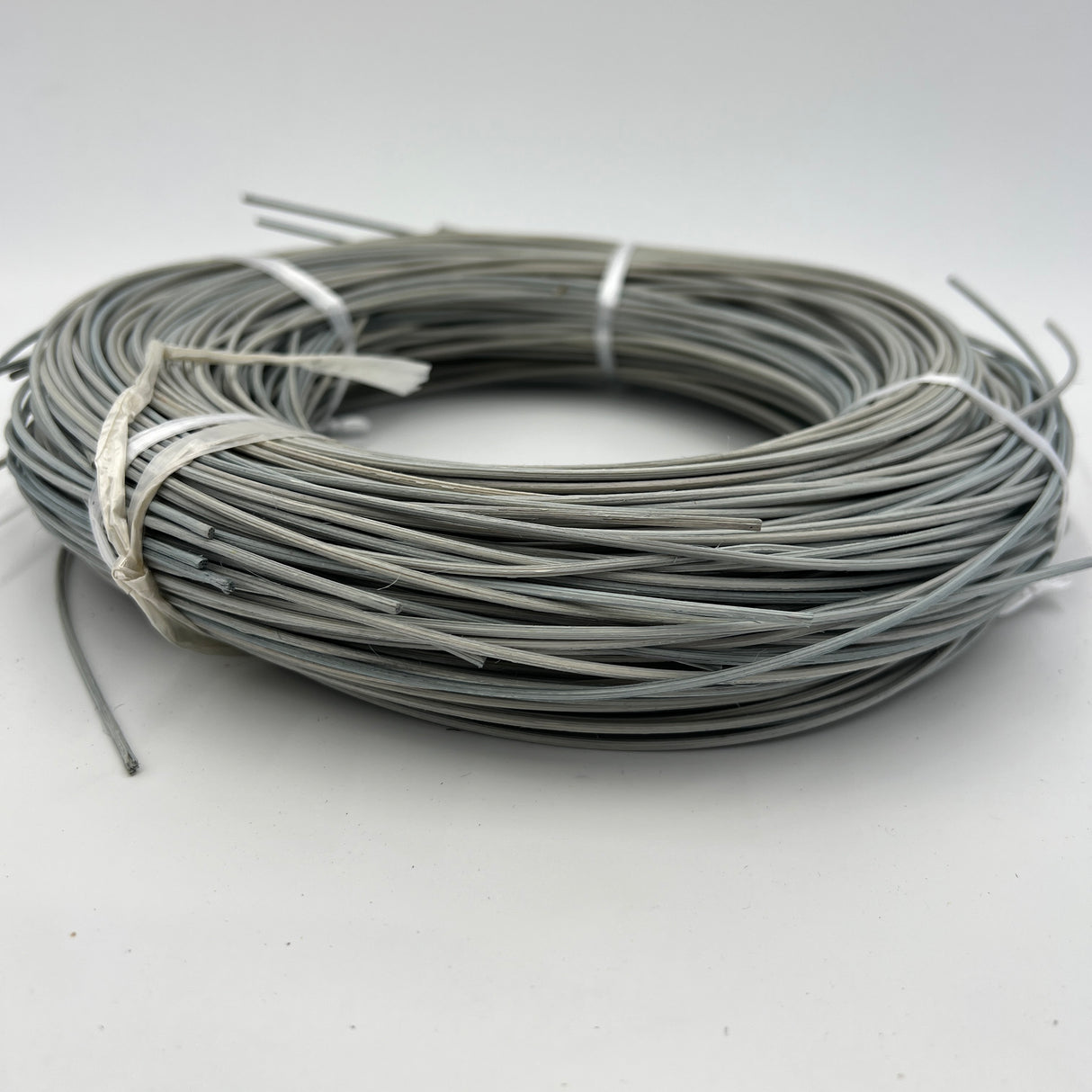 Antique Gray - #2 Round - Dyed Reed (1/2 lb coil)