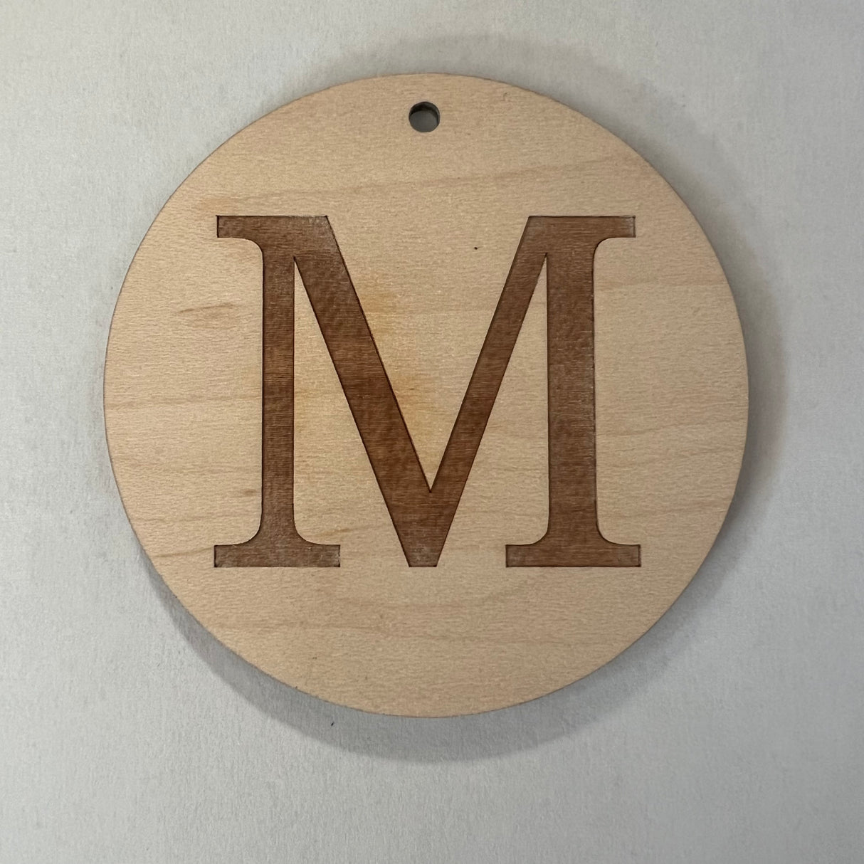 Wooden Disc Embellishment