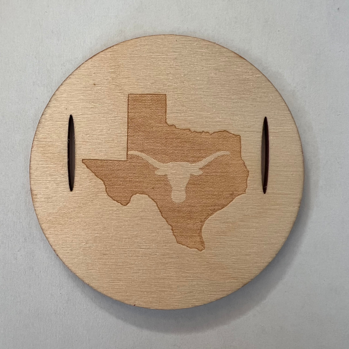 Wooden Disc Embellishment