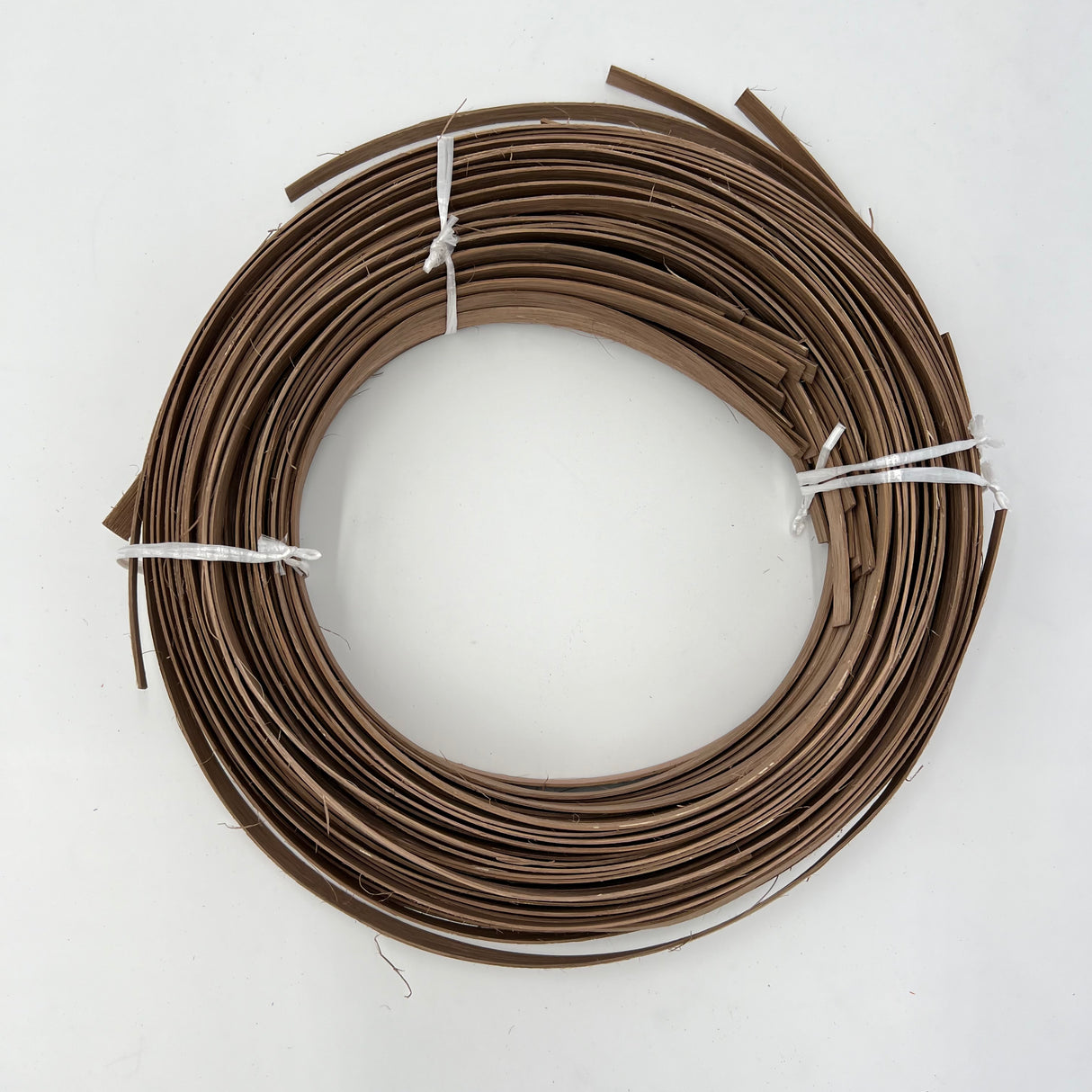 Taupe - 1/2" Flat - Dyed Reed (by the pound)