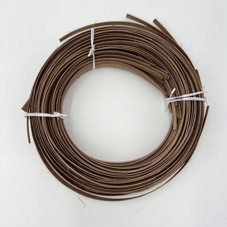 Taupe - 1/2" Flat - Dyed Reed (by the pound)