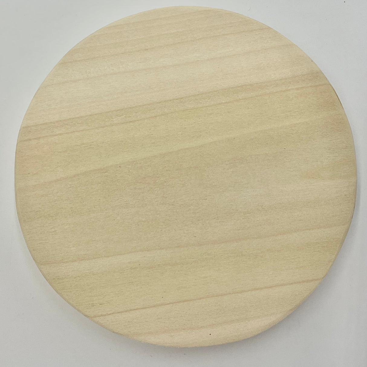 6" Round Slotted Hardwood Base