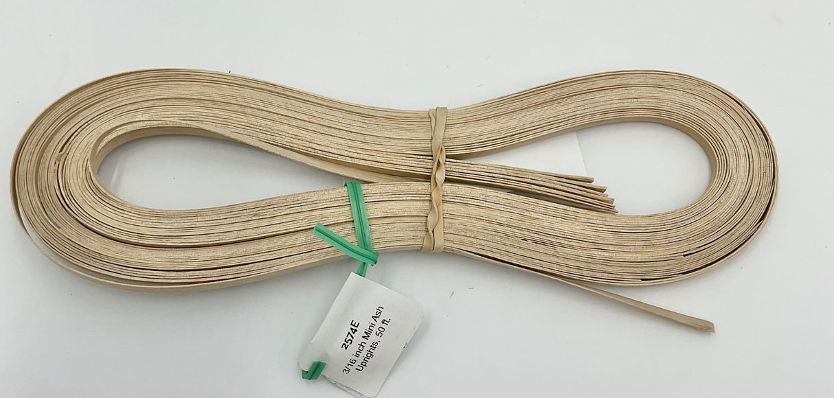 3/16 inch Mini Ash Uprights, 50 ft.