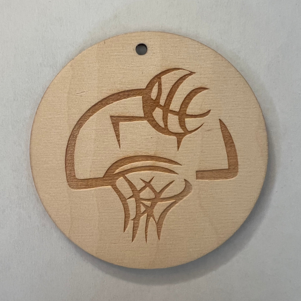 Wooden Disc Embellishment