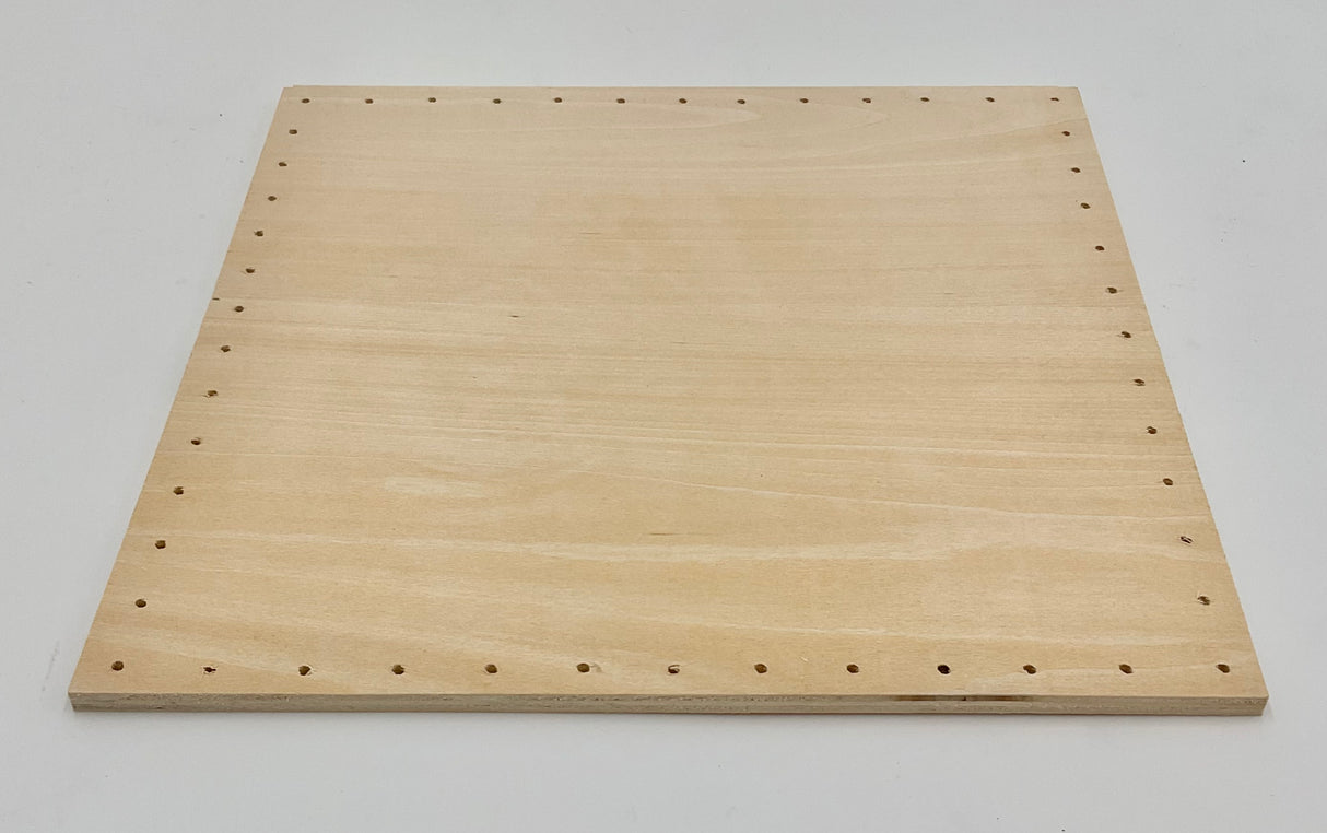 10" Square Drilled Base with 49 Holes