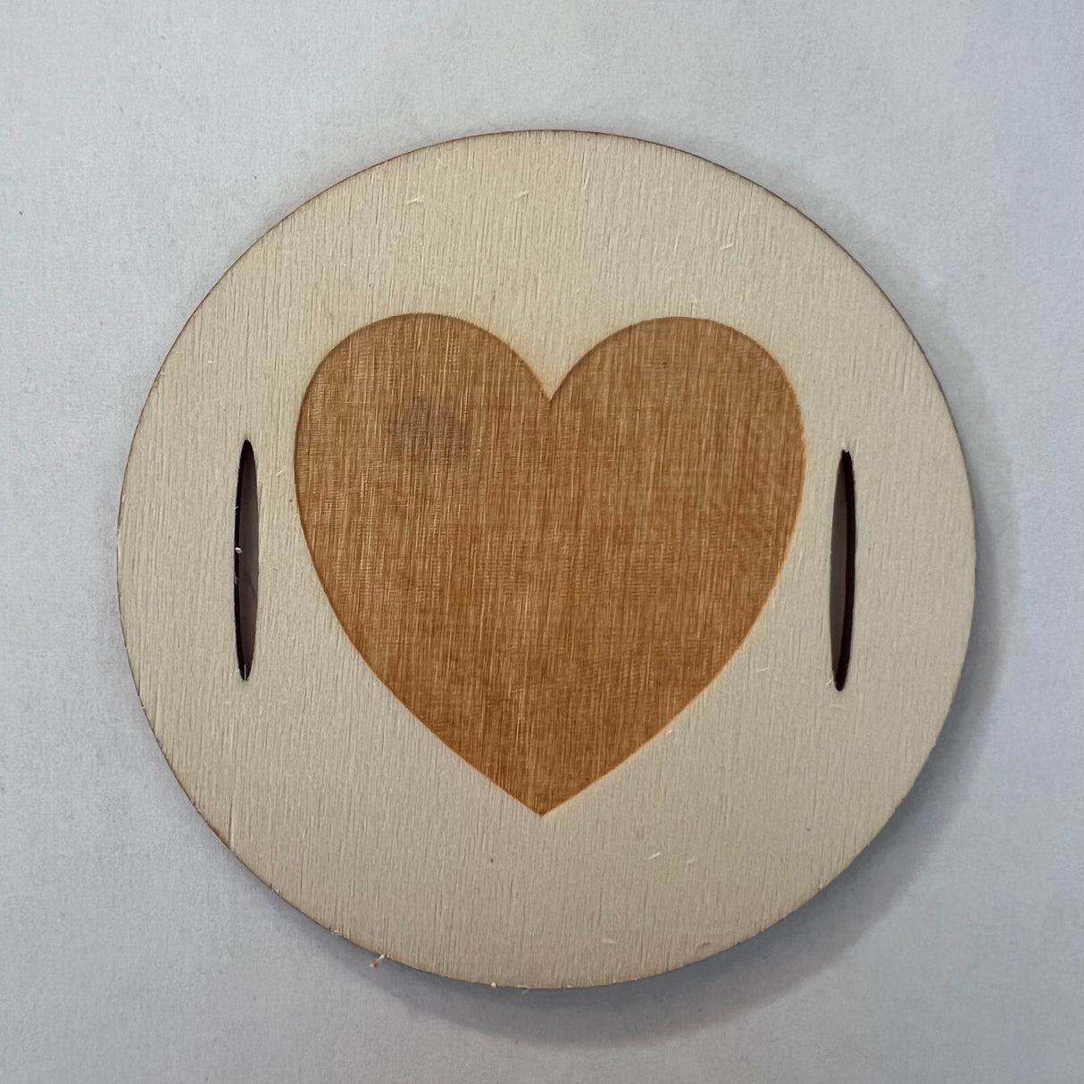 Wooden Disc Embellishment