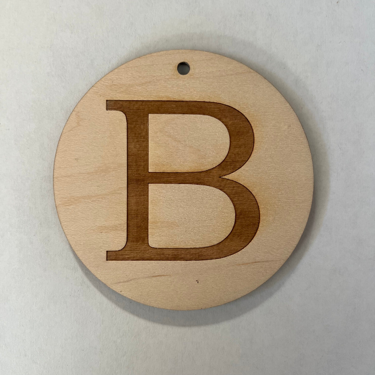 Wooden Disc Embellishment