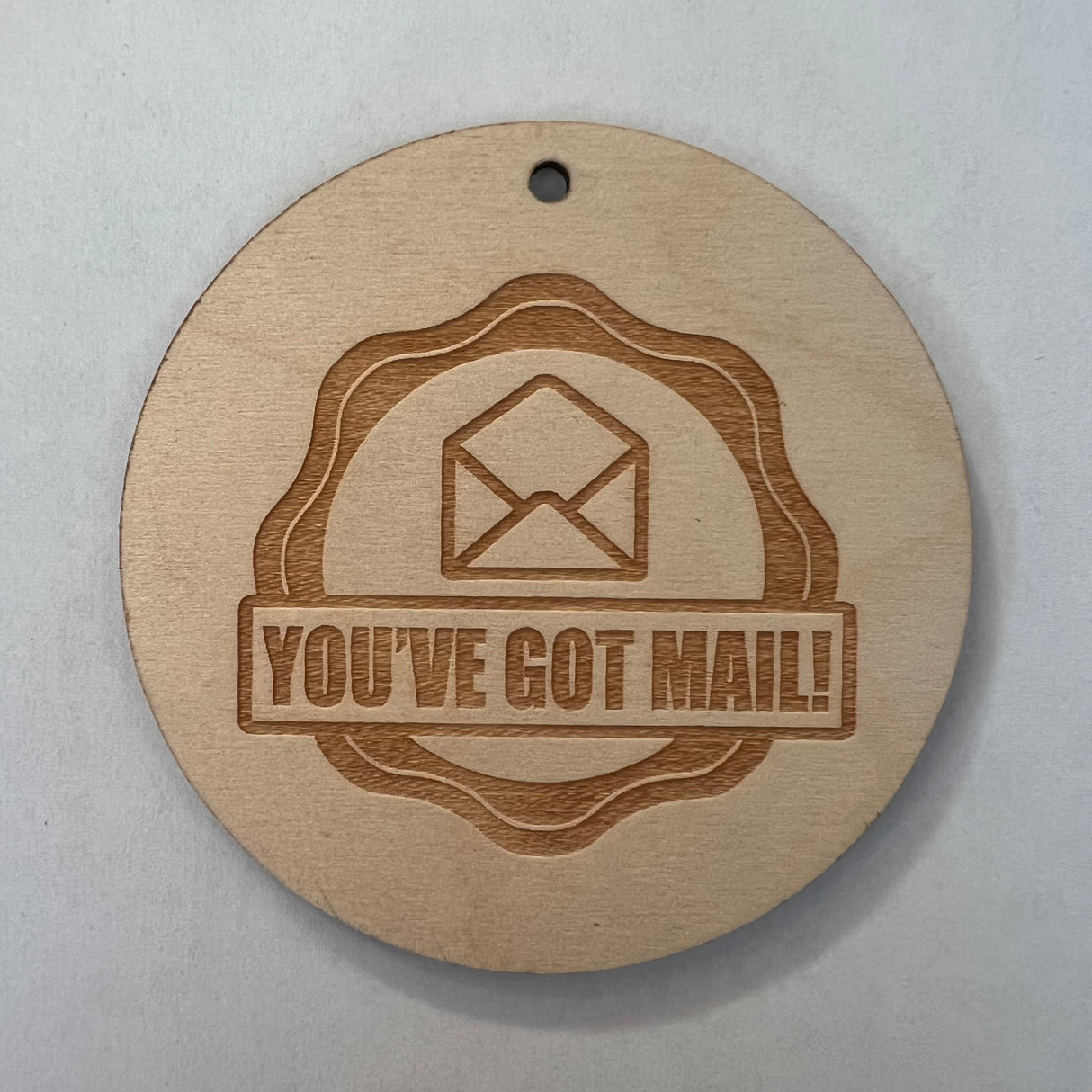 Wooden Disc Embellishment