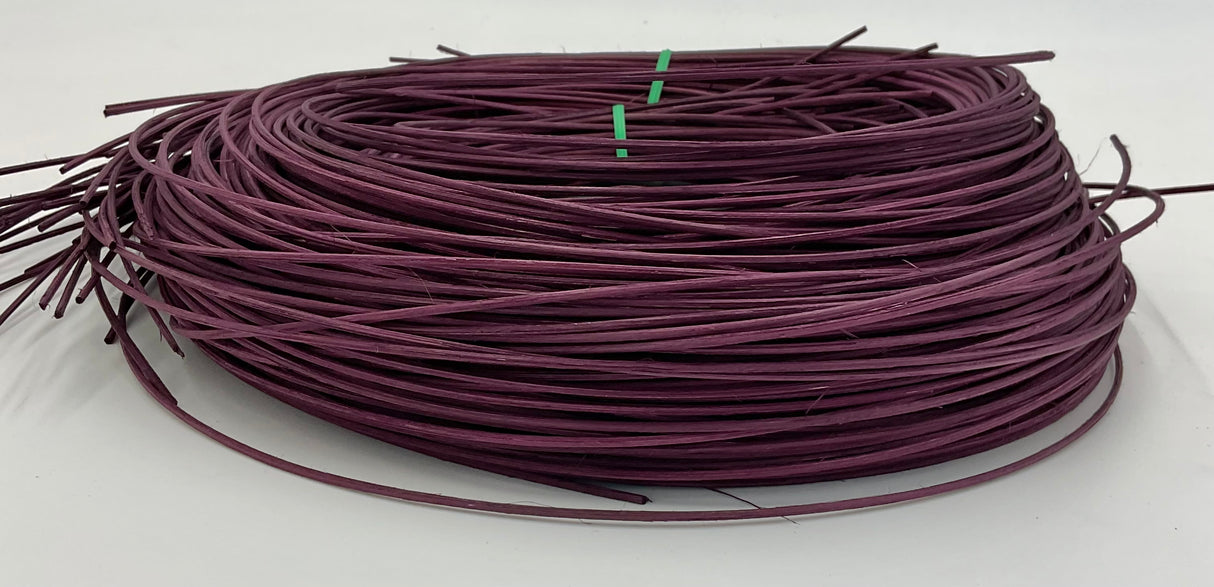 Mulberry - #2 Round - Dyed Reed (1/2 lb coil)