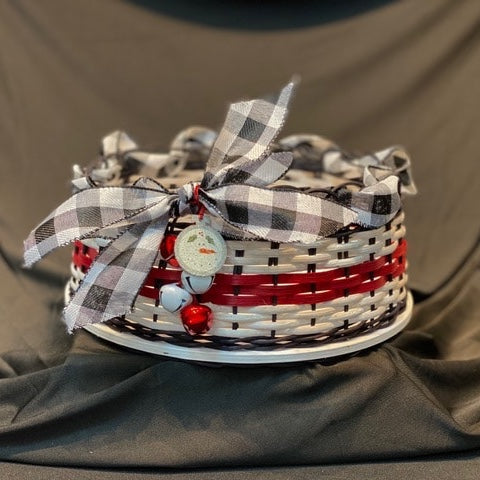 Gingham Bells Basket Kit