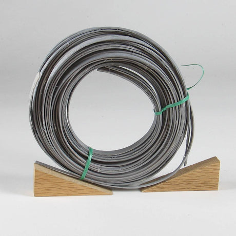 Pearl Gray - 3/8" Flat (0.25 lb. bundle)