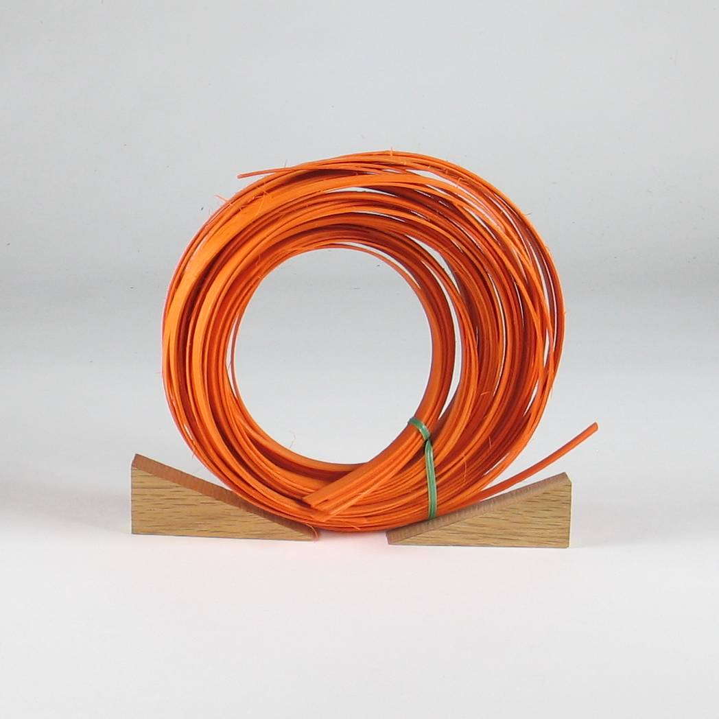 Sunshine Orange - 3/8" Flat (0.25 lb. bundle)