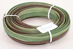 .25 lb. - 1/4" Flat Moss Heather Mix Multi-Colors DYED--1/4 lb. bundle - supplies limited