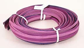 .25 lb. - 1/4" Flat Purple Haze Mix Multi-Colors DYED--1/4 lb. bundle - SUPPLY IS LIMITED