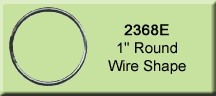1 inch Round Wire Shape