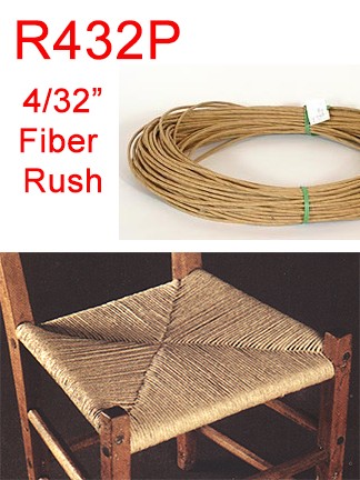 4/32 inch Fiber Rush - SOLD BY THE COIL