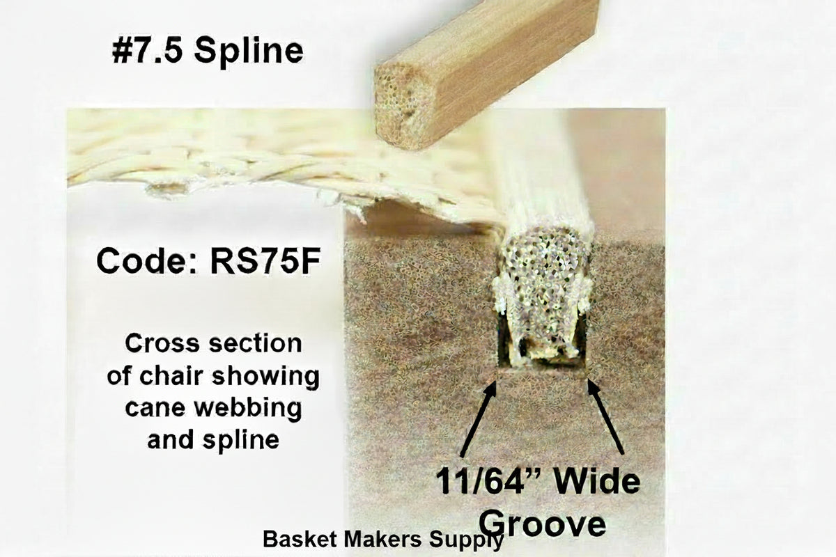 No. 7.5 Spline - Order the total feet you need