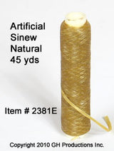 Artificial Sinew Natural Color - 45 yard spool