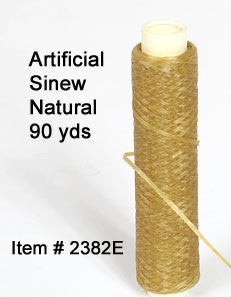Artificial Sinew Natural Color - 90 yard spool