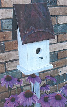 Flower Bed Birdhouse - Woodworking Pattern - SUPPLY IS LIMITED