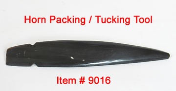 Horn Packing  and Tucking Tool