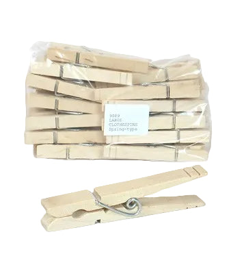LARGE CLOTHESPINS Spring-type