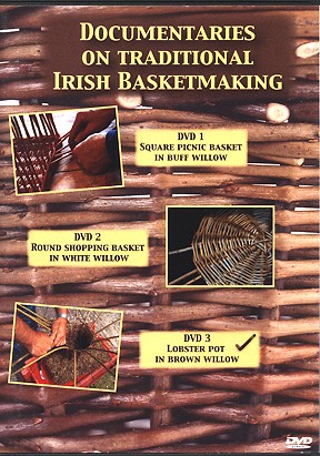 DVD3 - Willow Lobster Pot made by Paddy Coleman OToole - Traditional Irish Basketmaking Documentary