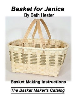 Basket for Janice Pattern - Available for kindle