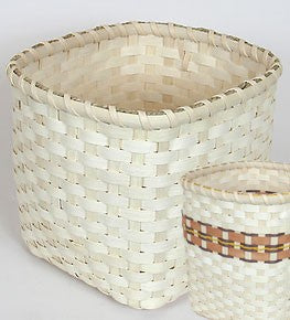 VIDEO Wooden Base Basket Instructions: How to make Shelly's Basket, starting with a wooden base