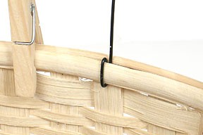 Attaching a Wire Handle to Your Basket