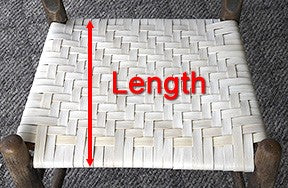 Flat Reed Chair Seat Calculator