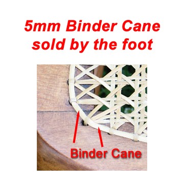 per foot - 5mm Binder Cane - sold by the foot