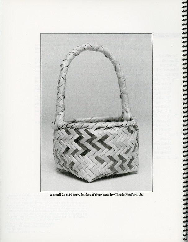 Choctaw Diagonal Twill Plaiting A Workshop with Claude Medford Jr.