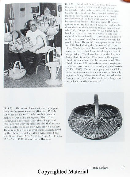 Appalachian White Oak Basketmaking: Handing Down the Basket