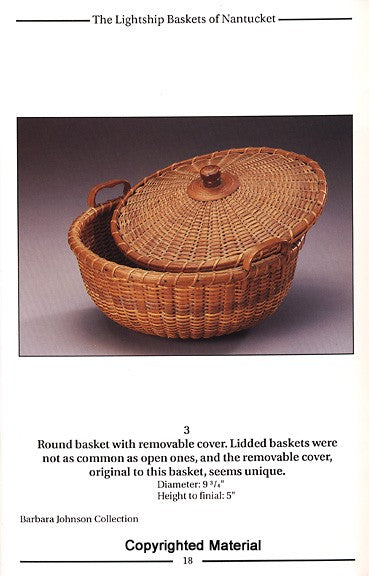 Exhibit Catalog: The Lightship Baskets of Nantucket