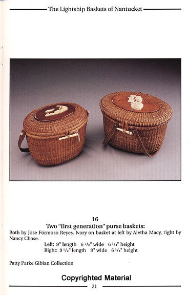 Exhibit Catalog: The Lightship Baskets of Nantucket