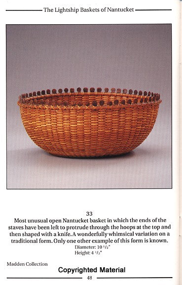Exhibit Catalog: The Lightship Baskets of Nantucket