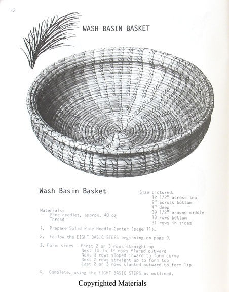 Pine Needle and Nut Crafting