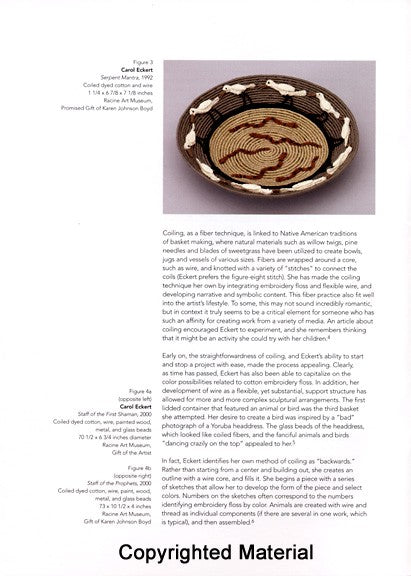 Collection Focus:  Carol Eckert at RAM