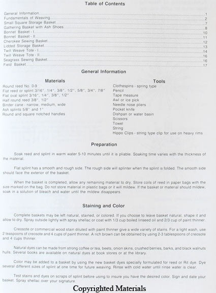 Baskets, Baskets, Baskets - Book Three