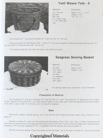 Baskets, Baskets, Baskets - Book Three