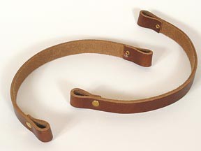11 inch x 3/4 inch Leather Handles - pair