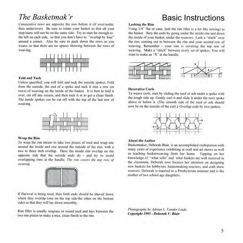 CD - The Basketmak'r by Deb Blair - Book Three - SUPPLY IS LIMITED
