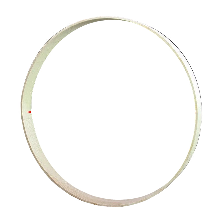 12 inch x 1 1/8 inch Round Solid Hardwood Hoop