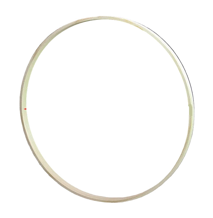 10 inch x 1/2 inch Round Solid Hardwood Hoop