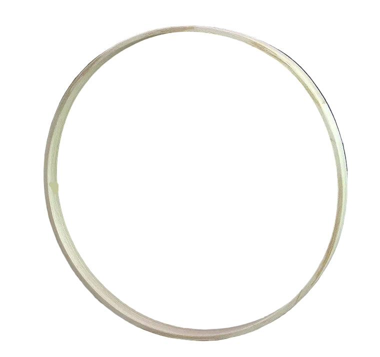 8 inch x 1/2 inch Round Solid Hardwood Hoop